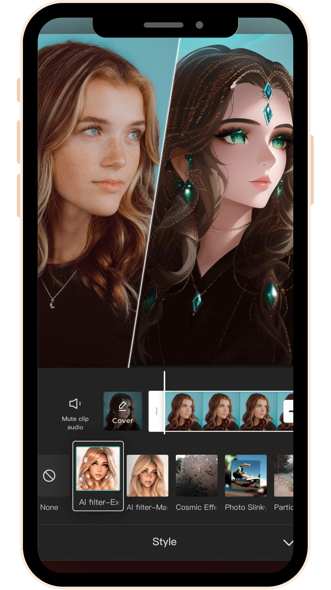 Ai generated effects in Capcut