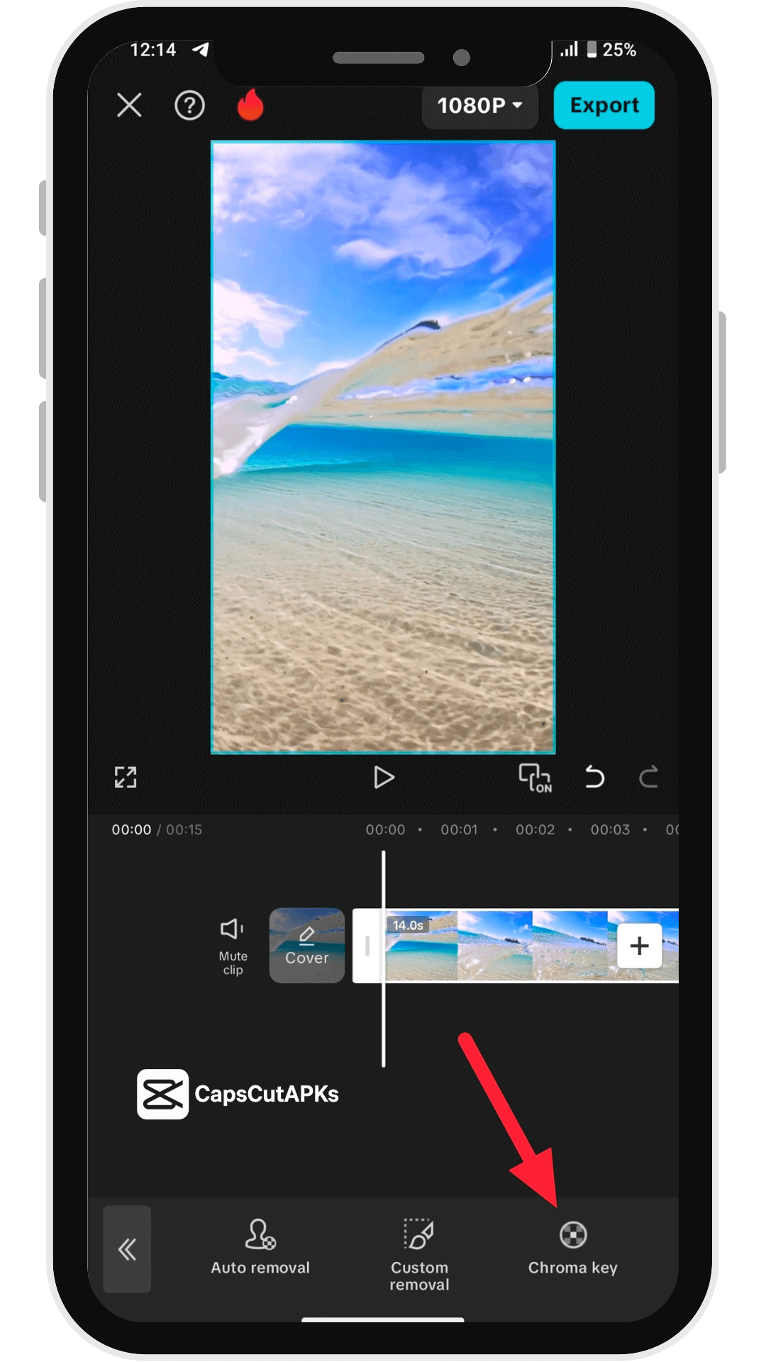 Capcut pro chroma key feature