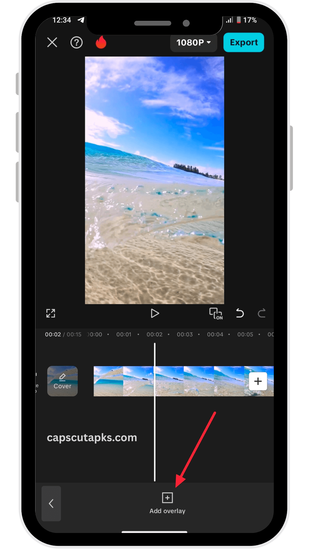 Capcut overlay feature